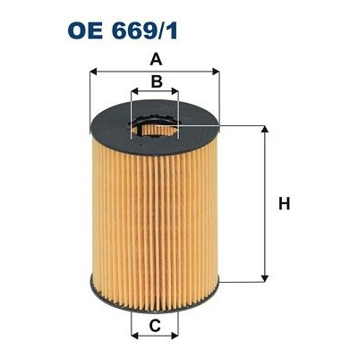 Yağ Filtresi (Opel, Movano, Master) (7701057828, 4415218, OE669.1) FILTRON Yağ Filtresi (Opel, Movano, Master) (7701057828, 4415218, OE669.1) FILTRON