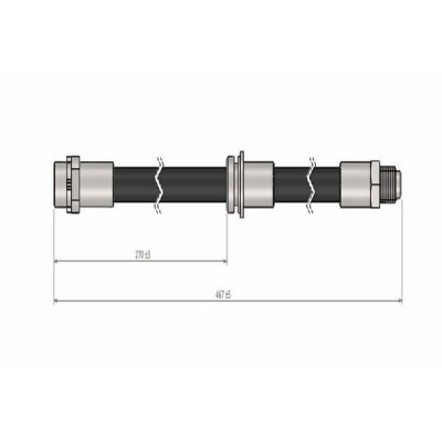 Fren Hortumu Arka (BMW, X5) (C900 871A, 34306776293) CAVO Fren Hortumu Arka (BMW, X5) (C900 871A, 34306776293) CAVO