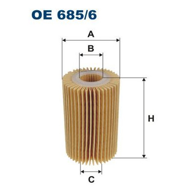Yağ Filtresi (Toyota, Land Cruiser) (FILT OE 685/6, 04152-51010, 04152-YZZA4) FILTRON Yağ Filtresi (Toyota, Land Cruiser) (FILT OE 685/6, 04152-51010, 04152-YZZA4) FILTRON
