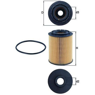 Yağ Filtresi (Volkswagen, Touareg, Q7) (MHL OX160D, E314H01) MAHLE Yağ Filtresi (Volkswagen, Touareg, Q7) (MHL OX160D, E314H01) MAHLE