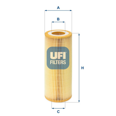 Yağ Filtresi (BMW, E90, F30) (25.021.00, 2502100-e90-3.20d) UFI
