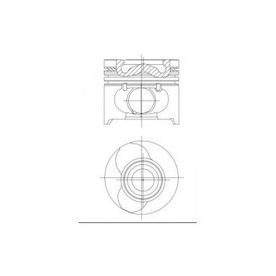 Motor Piston Segman (Renault, Clio, Kangoo) (31-04164-050, 2557000492309) YENMAK