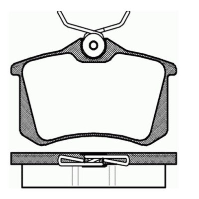 Arka Balatası (Renault, Megane, Clio) (440605713R, 440602466R, 440605839R) MGA Arka Balatası (Renault, Megane, Clio) (440605713R, 440602466R, 440605839R) MGA