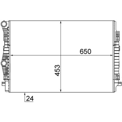 Su Radyatoru (Volkswagen, Golf, A3) (8Mk376901385, CR2054000S) MAHLE Su Radyatoru (Volkswagen, Golf, A3) (8Mk376901385, CR2054000S) MAHLE
