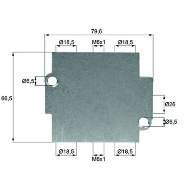 Termostat (BMW, F10, F11) (17227592723, TO15.80) MAHLE