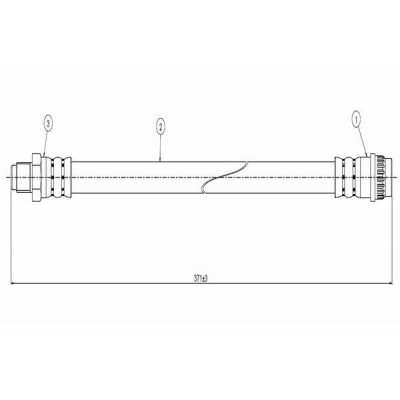 Ön Hortumu R9-R11 (7702255861, 7704001954) CAVO
