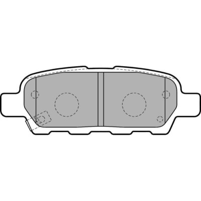 Arka Balatası (Nissan, Qashqai, X-Trail) (410601408R, LP1807, 440608H385) DELPHI Arka Balatası (Nissan, Qashqai, X-Trail) (410601408R, LP1807, 440608H385) DELPHI
