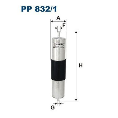 Benzin Filtresi (BMW, 3 Serisi, 5 Serisi) (FLT.PP832-1, PP832, 13321740986) FILTRON