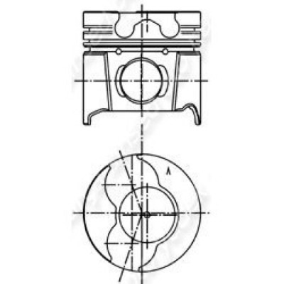 Piston Segman (Renault, Laguna, Scenic) (7701680806, 7701680807, 4176050) YENMAK Piston Segman (Renault, Laguna, Scenic) (7701680806, 7701680807, 4176050) YENMAK