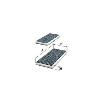 Polen Filtresi Karbon (MPV, LW) (FILT K 1319A-2X, 1319A) FILTRON Polen Filtresi Karbon (MPV, LW) (FILT K 1319A-2X, 1319A) FILTRON