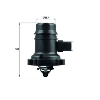 Termostat 103°C (Opel, Corsa, Meriva) (1338379, TM37.103) MAHLE Termostat 103°C (Opel, Corsa, Meriva) (1338379, TM37.103) MAHLE