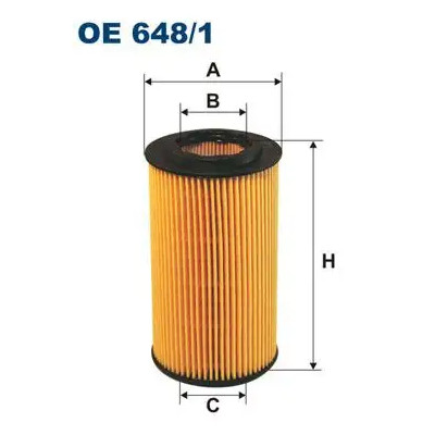 Yağ Filtresi (Opel, Vectra, Frontera) (5650319, FILT OE 648/1, OE 648/1) FILTRON Yağ Filtresi (Opel, Vectra, Frontera) (5650319, FILT OE 648/1, OE 648/1) FILTRON