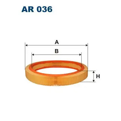 Hava Filtresi (Mercedes-Benz, 190, W201) (AR036, 0030943804, 0030945804) FILTRON