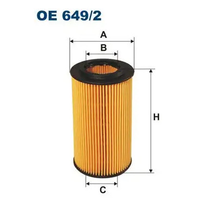 Yağ Filtresi (OE649/2, 2557000612567, 204D3) FILTRON Yağ Filtresi (OE649/2, 2557000612567, 204D3) FILTRON