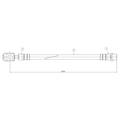 Hortum Arka (Volkswagen, Polo, Passat) (C800542B, 4B0611775A) CAVO Hortum Arka (Volkswagen, Polo, Passat) (C800542B, 4B0611775A) CAVO