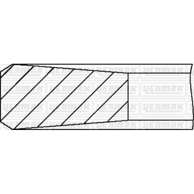 Motor Segmanı 75.00 Mm (Peugeot, Ford) (11257806773, 0640S7) YENMAK Motor Segmanı 75.00 Mm (Peugeot, Ford) (11257806773, 0640S7) YENMAK