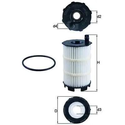 Yag Filtresi (Audi, A8) (079115561F, 079198405E, 079115561K) MAHLE Yag Filtresi (Audi, A8) (079115561F, 079198405E, 079115561K) MAHLE